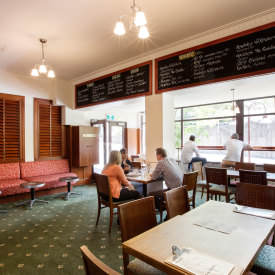 A quiet inviting atmosphere for your dining expereince